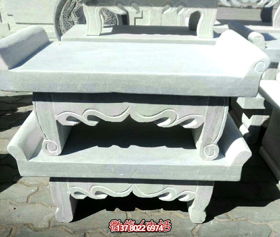 漢白玉佛像供桌，裝點(diǎn)景區(qū)寺院